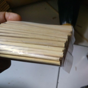 Stick Bambu 10 cm Diameter 4mm Tumpul Isi 100 Pcs