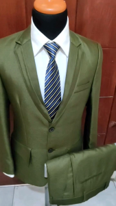 Podo Moro 1 Stel Jas Semi Wol Hijau & Model Korean