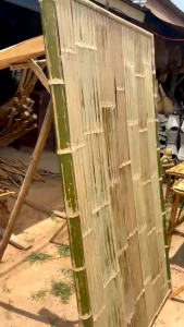 แคร่ไม้ไผ่ เตียงไม้ไผ่ ขนาดกว้าง75เซน ยาว1.65 เซน