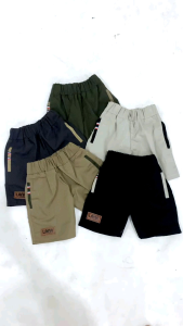 100 Ribu dapat 5 celana chinos pendek anak laki-laki usia 1-12 tahun KAIN DRILL PREMIUM