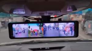 L12 กล้องติดรถยนต์4CH ขนาด11.26นิ้ว4K WIFI กระจกมองหลัง4กล้องบันทึกวิดีโอ DVR ADAS BSD การมองเห็นได้ในเวลากลางคืนที่จอดรถ24ชั่วโมง