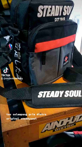 SLING BAG DISTRO TAS SLEMPANG TAS SELEMPANG SLINGBAG DISTRO PRIA TAS STEADYSOUL