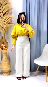 BLOUSE ATASAN WANITA / BLOUSE GEYA KATUN TWISTCONE