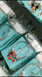 Gelang charms cute terbaru cantik titanium bracelets perhiasan