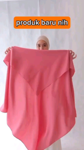 JILBAB SEGI EMPAT WOLFIS 130x130 SYARI JUMBO KERUDUNG WOLFIS | TERMURAH | TEBAL TIDAK NERAWANG