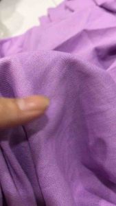 Vải Linen màu tím cà co giãn nhẹ dày vừa mềm rũ (khổ 1m35)may đầm váyquần suông Comple