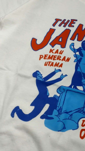kaos band the jansen kau pemera utama / kaos band lokal premium quality