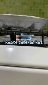 Rosita Cetakan Kue Cubit 7 Lubang Kecil Dan Tutup Gratis Sutil Kue