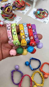 Kalung kucing motif pinguin lonceng ufo 22mm