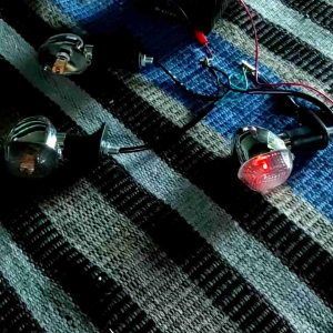 sen ninja R crom 45 led tangkai panjang dan pendek import bornfree