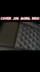 Sarung jok mobil BRIO full sett bahan kulit sintetis kualitas ok di jamin nyaman (BERGARANSI).