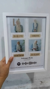 Spotify Music Frame Kado Graduation / Ulangtahun / Anniv Custom Song and Photo Kado Unik Murah