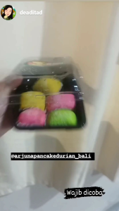 PANCAKE DARI DAGING DURIAN ASLI KEMASAN MINI 8 PCS