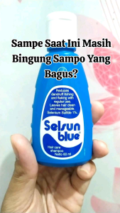 Selsun Blue Anti Ketombe Shampoo Rambut Rontok Sampo Perawatan Kulit Kepala Gatal Berkerak