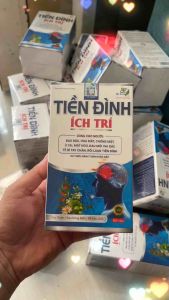 Tiền Đình Ích Trí Hỗ Trợ Cải Thiện Tiểu Năng Tuần Hoàn Não ( Hộp 60 Viên )