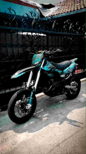 DECAL WR 155 KROM GLINTER | decal crf | decal klx bf | decal dtracker | decal gordons