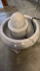 หินหมุนมงคล หินหมุน ขนาดลูก6cm มีทั้งพร้อมอ่าง และอ่างอย่างเดียวเลือกได้ มีทั้งหมด3สี