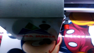 MICKEY MOUSE 2 Sticker Dinding size 30 - 45 cm Vinyl white waterproof