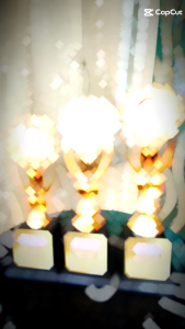 Piala Satu Set Tropy Juara 123 Hadiah Lomba
