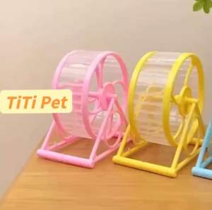 Wheel chạy nhựa teroso cho hamster tập thể dục giải trí 12cm
