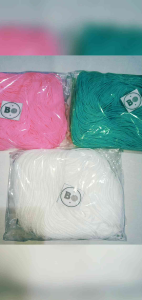 Tali kur Talikur PP kualitas premium bagus murahh 1-2mm pink kerajinan tangan 100 gram