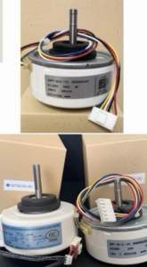 มอเตอร์แอร์ Hitachi ไฟ DC แจ๊คขาวหรือแดง.38W 30W DC