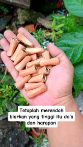 Pipa Cangklong Kayu Sntigi Super Mini 3cm