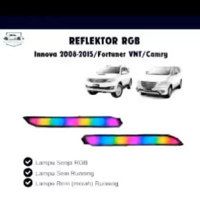 Lampu Bumper Innova Lama / Fortuner Lama Model RGB