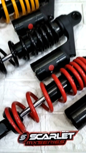 SHOCKBREAKER SHOCK ABSORBER SHOCK BLKG  ORIGINAL SCARLET 8971 UKURAN 305/330 MM TABUNG ATAS NITROGEN 8971VARIO110125150160BEATMIOLEXIFINO SCOOPY DLL