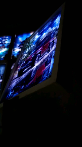 Lampu Bingkai Foto LED Wooden Frame A4 (Light Painting)