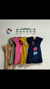 Dress Fuji Anak Bahan Knit Hornet Dress Knits Anak 2 3 4 5 6 7 Tahun Baju Anak Cewek Gambar Barbie