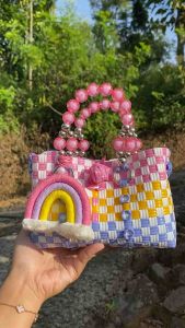 MINI SULTAN Tas Selempang Mini Anyaman Jali