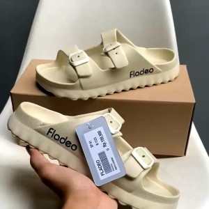 Sandal Slop Fladeo Original sandal cowok Sendal Slip On cowok Kekinian Sandal Karet