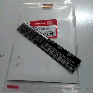 sticker stiker logo label tire ban verza 150 cb150 verza original honda