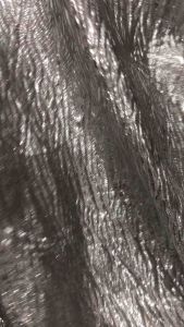 Vải voan nhũ bạc in hoa văn nổi dày vừa co giãn 2 chiều(khổ 1m6)may đầm váy dạ hội áo kiểuáo dài thiết kế thời trang