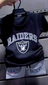 RAIDERS TERNO/T-SHIRT FOR KIDS - COTTON TERNO 1-10 YEARS OLD