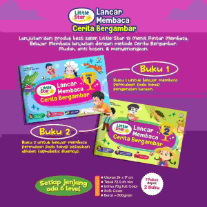 Buku Anak Little Star Lancar Membaca Cerita Bergambar Ziyad Books