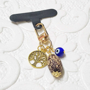 Money Tree Buto ng Sinukuan Evil Eye Protection & Lucky Keychain