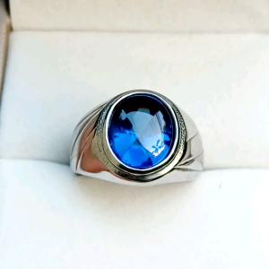 CINCIN BATU BLUE KING SAFIER CUTTING BAWAH SUPER KUALITAS