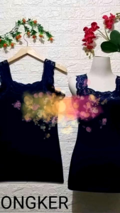 TANK TOP TALI FULL RENDA TERBARU DALAMAN WANITA KEKINIAN SINGGLET RENDA PEREMPUAN TANGTOP TENGTOP