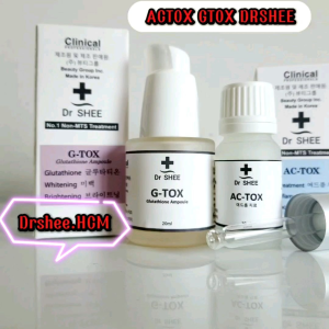 [HCM]Combo serum cho da mụn ACTOX GTOX DRSHEE 10ml tinh chất giảm mụn thâm sáng da đều màu da