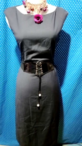 DRESS KUTUNG/SLEEVELESS GREY TUA(ANA CAPRI) 16