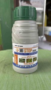 Thuốc trừ bệnh Mi stop350sc ( chai 240ml ) chuyên trị đạo ôn  lem lép hạt trên lúa