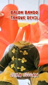 Balon foil bando halloween topi penyihir bat kelelawar telinga kuping aksesoris halowen haloween pernak pernik hantu setan tengkorak hitam ungu merah iblis tanduk merah aksesoris photobooth hiasan kepala foto lomba anak dewasa murah