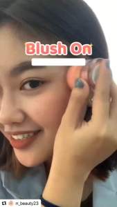 Hanasui Perfect Cheek Blush & Go Powder /Blush On Powder