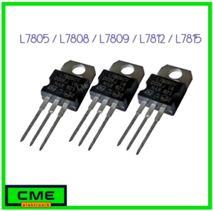 L7805 L7808 L7809 L7812 LDO Voltage Regulator L 7805 L 7808 L 7809 L 7812 TO-220 DIP AF64