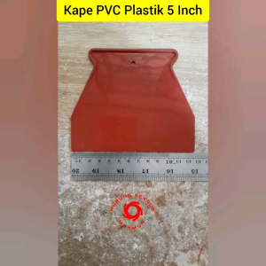 Kape PVC Scraper 5 Inch / Skrap Plastik Alat Dempul 12.5CM