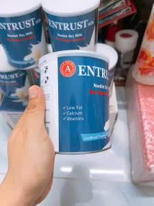 [ Date 07/2028 ] THÙNG 6 HỘP SỮA ENTRUST VANILLA KHÔNG ĐƯỜNG - KHÔNG BÉO 400G MỸ.