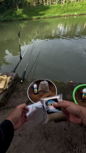 paket siap mancing essen TB Premium umpan TB pelet bandul dan menir