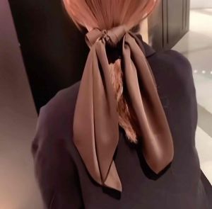 Fairy Satin ยางรัดผมผ้าไหมซาติน ผ้าอย่างดี ทิ้งตัว มีน้ำหนัก ยางมัดผม โดนัทรัดผม